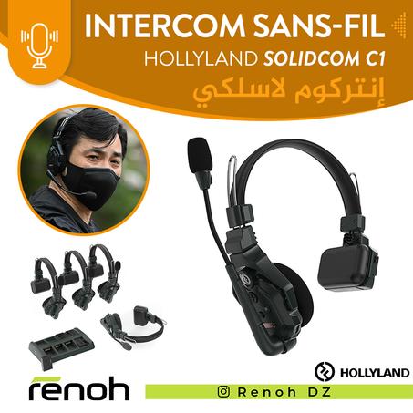 Intercom Sans-Fil HOLLYLAND SOLIDCOM C1 Pour Production