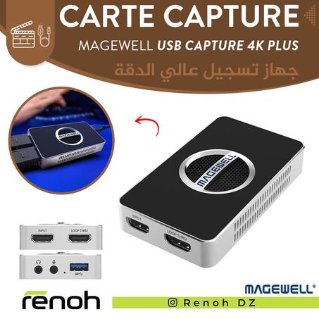 Carte Capture MAGEWELL USB CAPTURE 4K PLUS 'NEW'