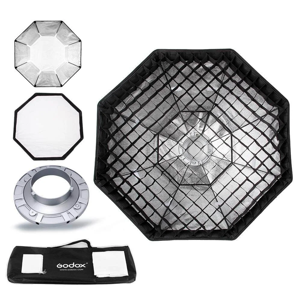 18cm Octagon Mini Softbox For Speedlites - The Click Store Kenya