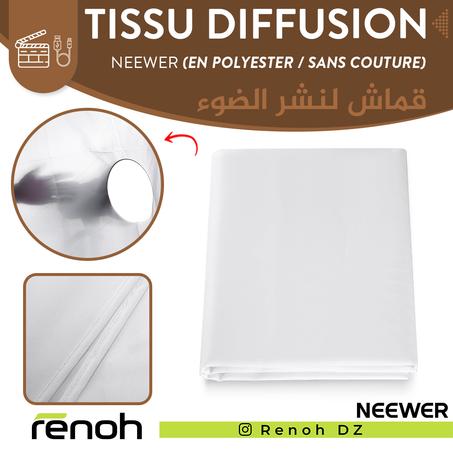 Tissu Diffusion NEEWER Blanc (EN POLYESTER / SANS COUTURE) 'NEW'