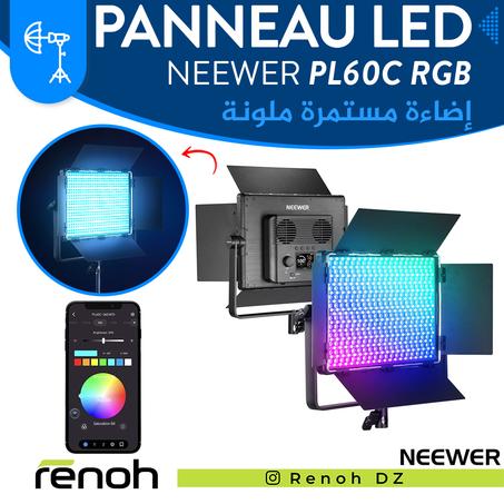 Panneau LED RGB NEEWER PL60c RGB