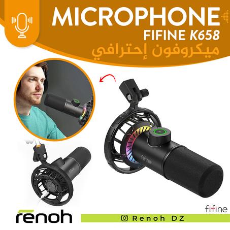 Microphone FIFINE K658 Pour Podcast/Voiceover