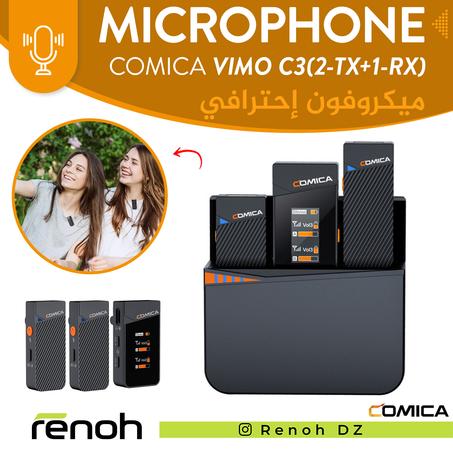 Microphone Sans-Fil COMICA VIMO C3 (2-TX + 1-RX)