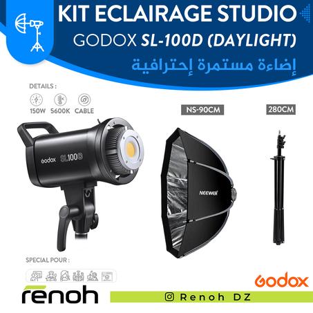 Kit Eclairage Studio GODOX SL100D (Neewer 90cm) 'NEW'