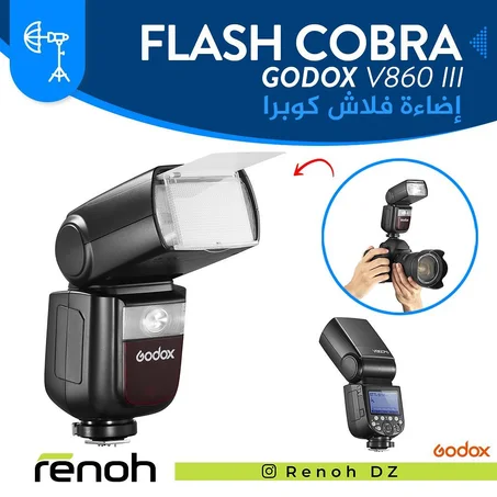 Flash cobra speedlite GODOX V860 III