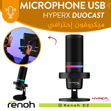 Microphone USB HYPERX DUOCAST 'NEW'