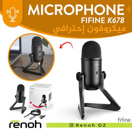 Microphone FIFINE K678 Pour Podcast/Voiceover