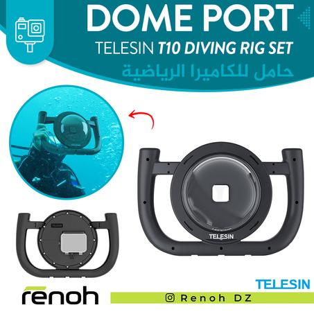 Dome Port TELESIN T10 DIVING RIG STABILIZER SET Pour Gopro 9/10/11/12