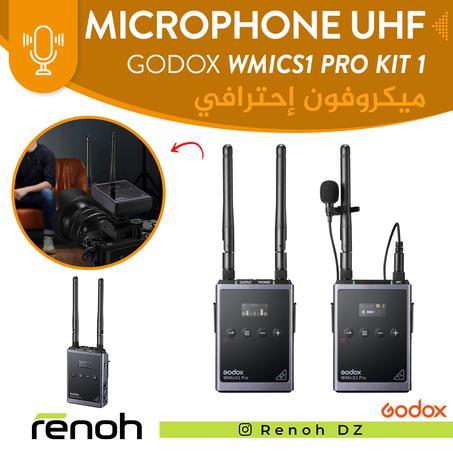 Microphone UHF GODOX WMICS1 PRO KIT 1