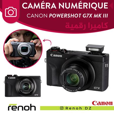Caméra Numérique CANON POWERSHOT G7X MARK III 'NEW'