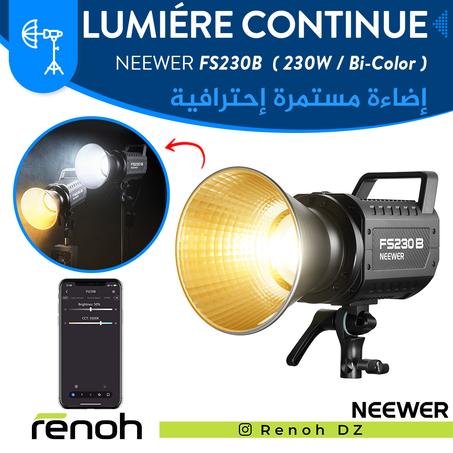 Lumiére Continue COB NEEWER FS230B (230W / Bi-Color) 'NEW'