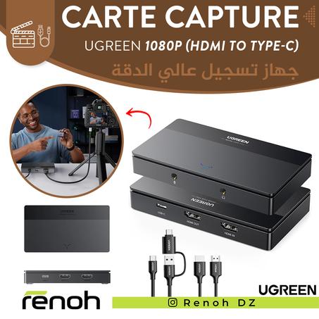 Carte Capture UGREEN 1080p FHD "HDMI To Type-C" 'NEW'