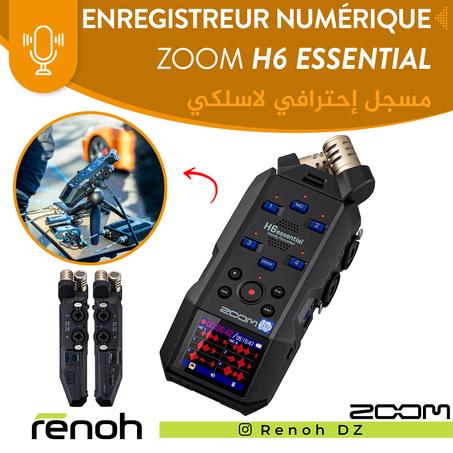 Enregistreur Numérique ZOOM H6 ESSENTIAL 'NEW'