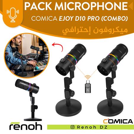 Pack Microphone Sans-Fil COMICA EJOY D10 PRO COMBO 'NEW'