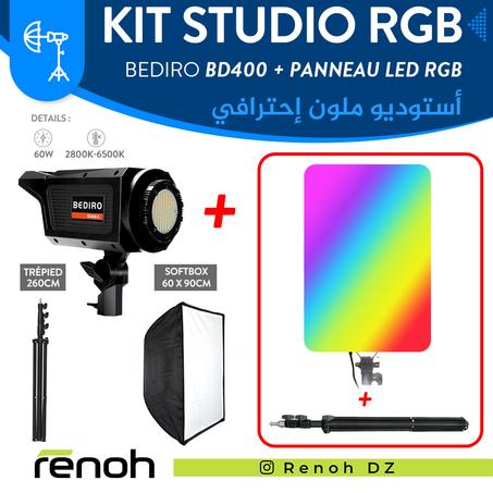 Kit Studio RGB BEDIRO BD400 Avec Panneau LED RGB 'NEW'