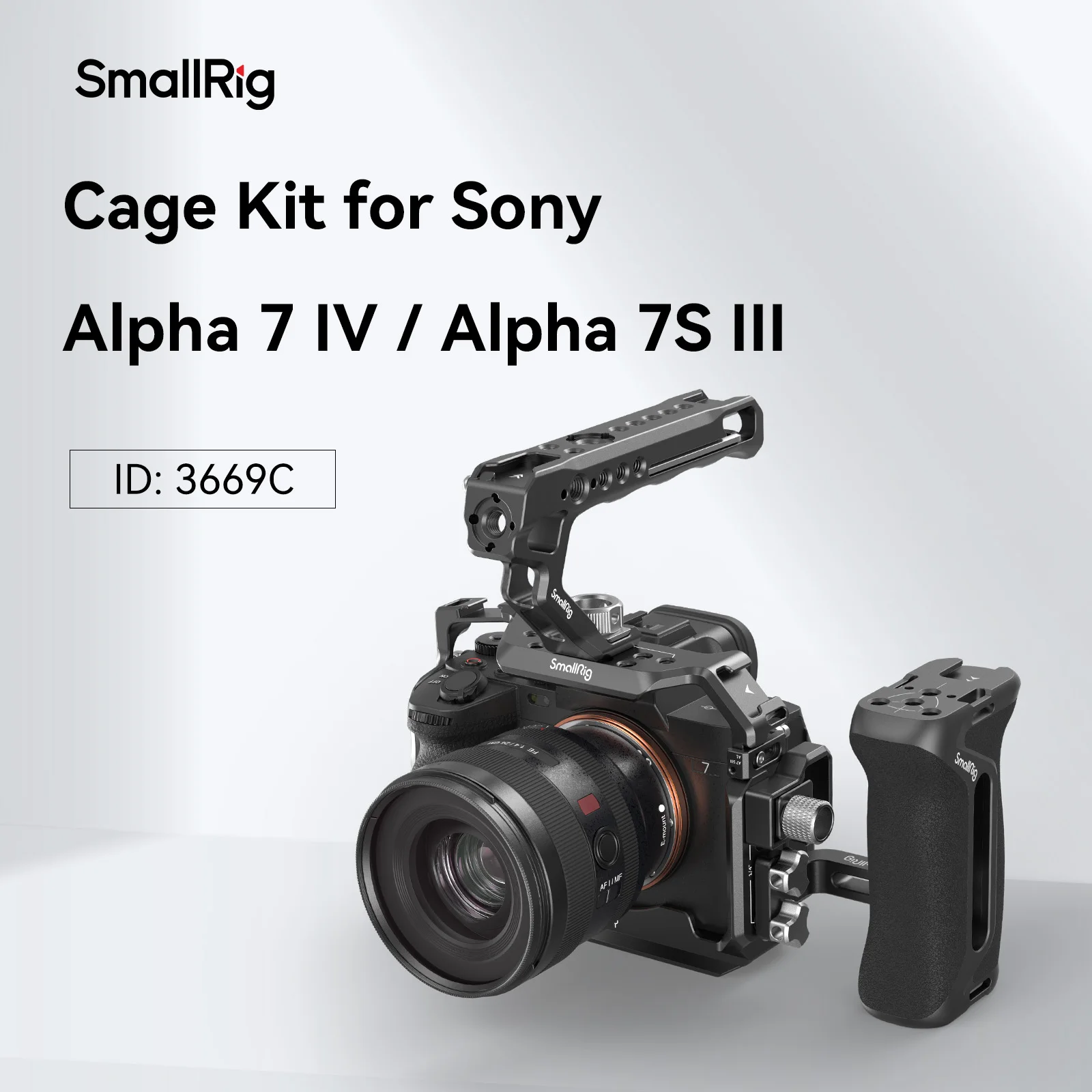 SmallRig Full Camera Cage for Sony Alpha 7R V/Alpha 7 IV/Alpha 7 S III/Alpha 1/Alpha 7R IV