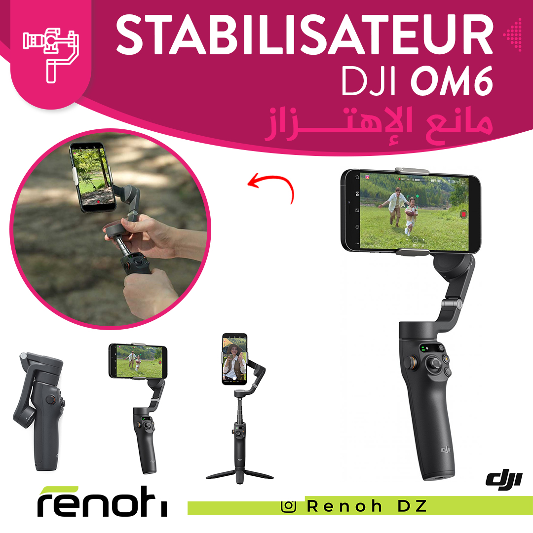 Stabilisateur Téléphone DJI Osmo Mobile 6