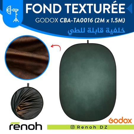 Fond Texturée GODOX VERT FONCÉ CBA-TA0016 (2m x 1.5m) 'NEW'