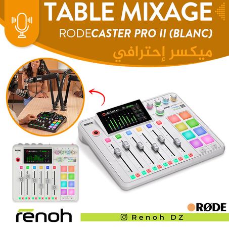Table Mixage RODECASTER PRO II (VERSION BLANC) 'NEW'