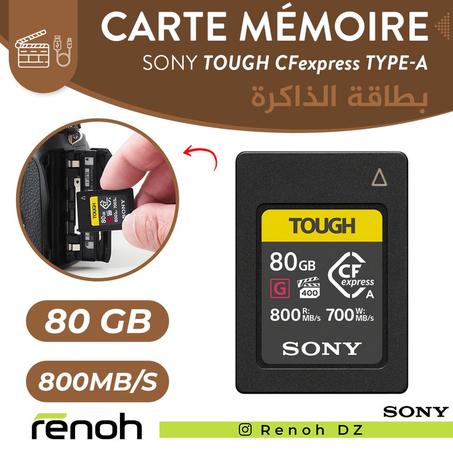 Carte Mémoire SONY TOUGH CFexpress Type-A