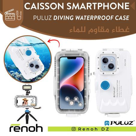 Caisson Smartphone PULUZ DIVING WATERPROOF CASE (Modéles SIMPLE/PRO)