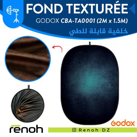 Fond Texturée GODOX BLEU TEXTURE CBA-TA0001 (2m x 1.5m) 'NEW'