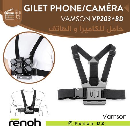 Gilet Vamson Pour Smartphone/Caméra