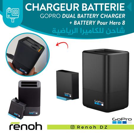 Chargeur GOPRO DUAL + BATTERIE Pour Gopro Hero 8