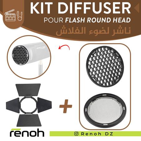 Kit Diffuser Pour Flash Round MARQUE GODOX