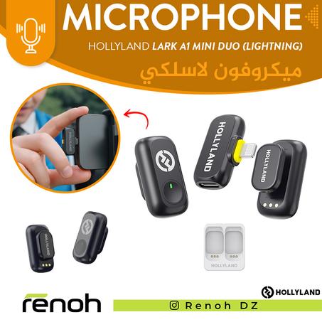 Microphone Sans-Fil HOLLYLAND LARK A1 MINI DUO ( LIGHTNING ) 'NEW'