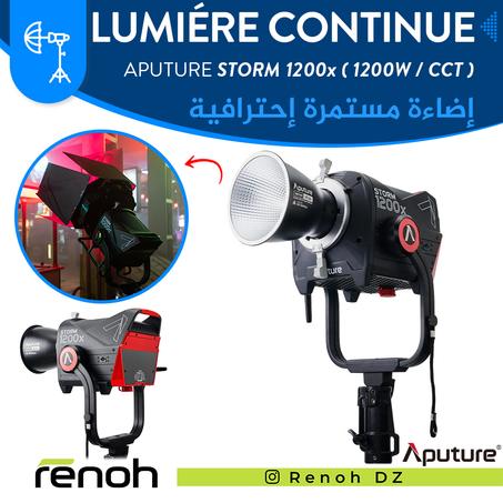 Lumiére Continue COB RGB APUTURE STORM 1200x (1200W / CCT) 'NEW'