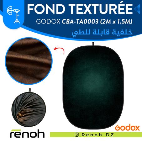 Fond Texturée GODOX VERT TEXTURE CBA-TA0003 (2m x 1.5m) 'NEW'