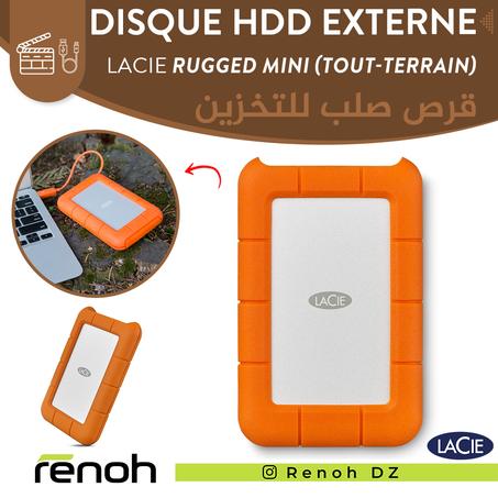 Disque Dur HDD Externe LACIE RUGGED MINI 5TB
