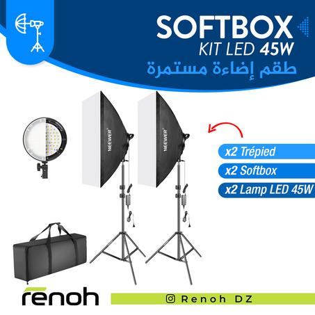 KIT Softbox LED 45w