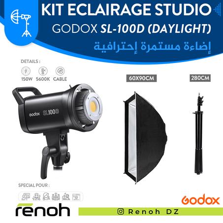Kit Eclairage Studio GODOX SL100D (60x90cm) 'NEW'
