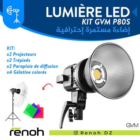 Kit Projecteurs cob led GVM P80S