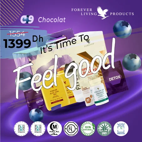 PACK FOREVER DETOX C9 CHOCLAT