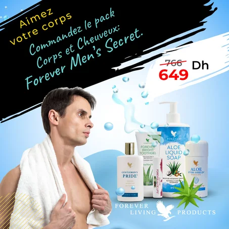 PACK FOREVER MEN'S SECRET