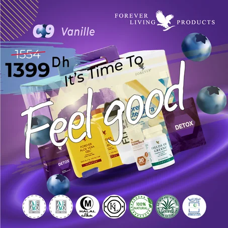 PACK FOREVER DETOX C9 VANILLE