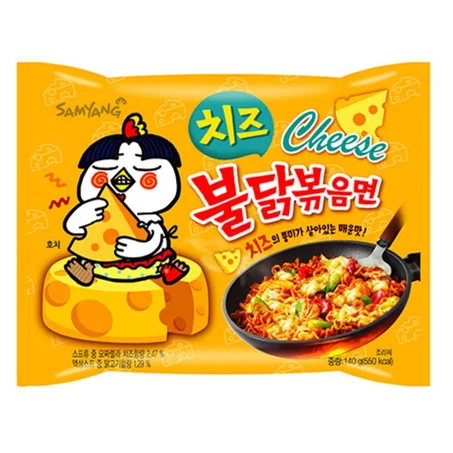 Samyang cheese noodles