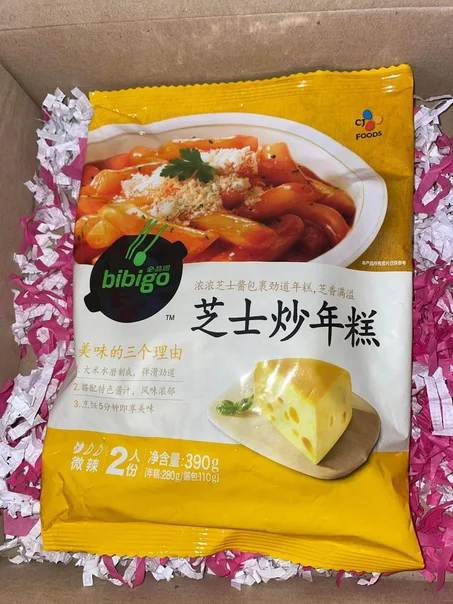 Tteokbbokki au fromage (2 personnes)