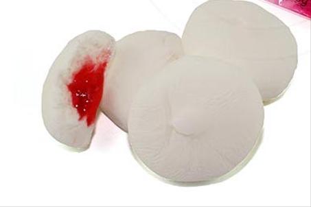 Marshmallow fourré à la fraise