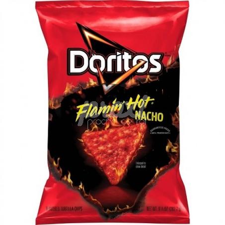 Flamin hot nacho doritos spicy
