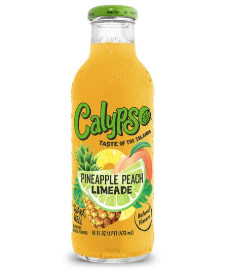 Boisson Calypso Pineapple peach limeade 473 ml