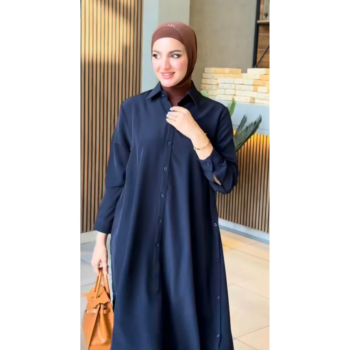 قميجة طويلة (Bleu marine)