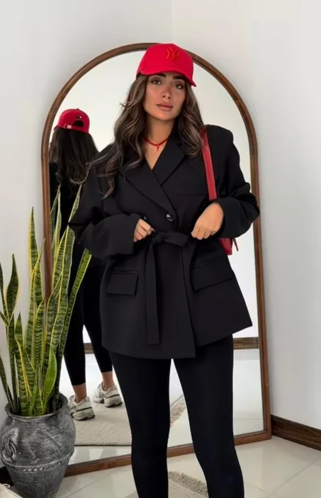 Trench Noir Femme 🖤