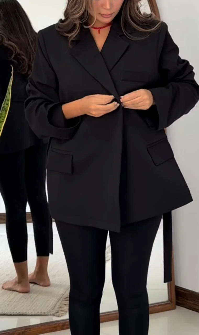 Trench Noir Femme 🖤