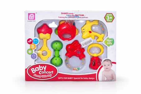 لعبة تعليمية ممتعة مصممة خصيصًا لتحفيز حواس الطفل منذ الأشهر الأولى 👶✨