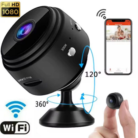 كاميرا واي فاي صغيرة عالية الدقة 1080 بكسل