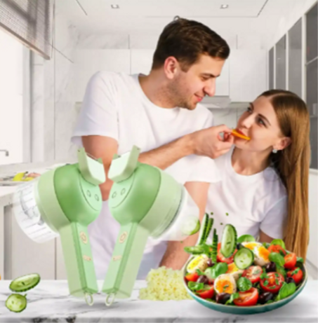 آلة الخضار الكهربائية المحمولة